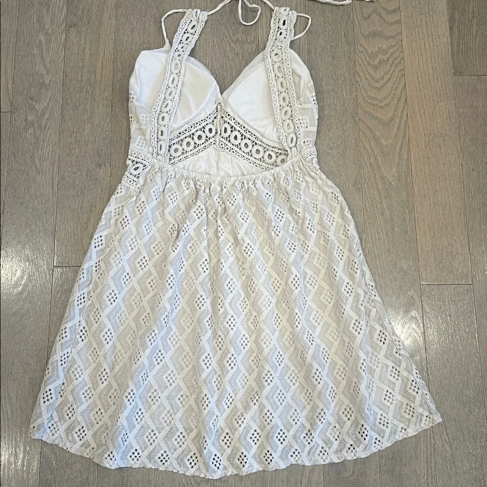 🇮🇹 Elegant Beige Knit Backless Dress • Made in Italy • Size Small - Picture 5 of 17